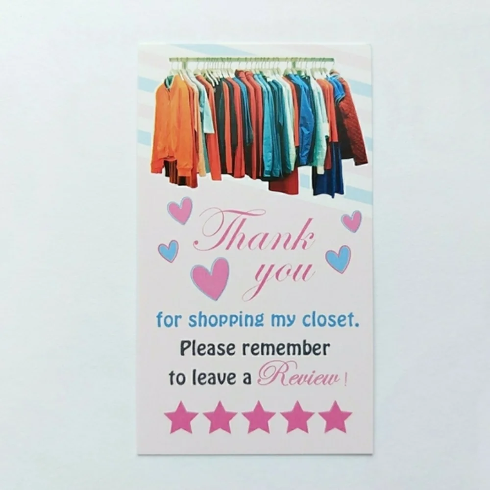 100 Thank You Cards